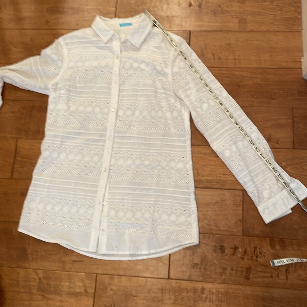 j McLaughlin S embroidered top - Picture 8 of 8